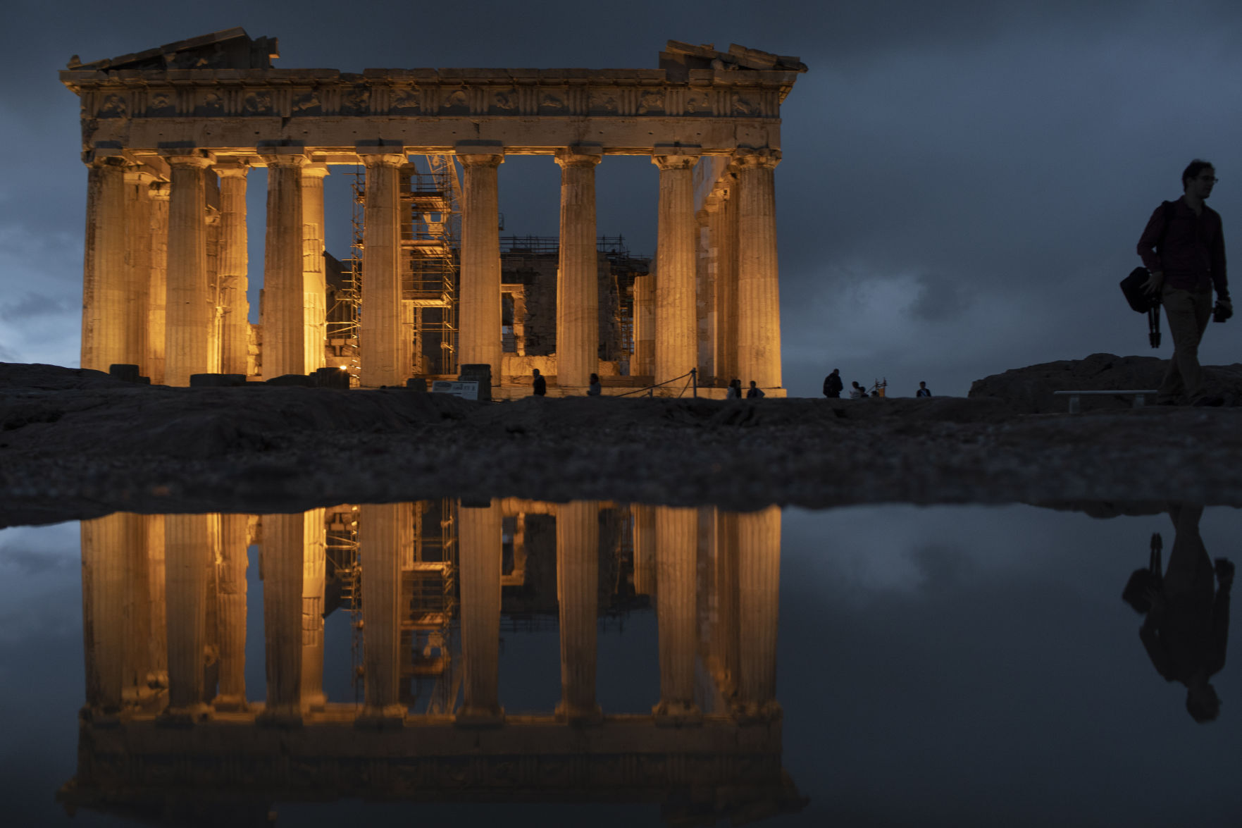 APTOPIX Greece Daily Life